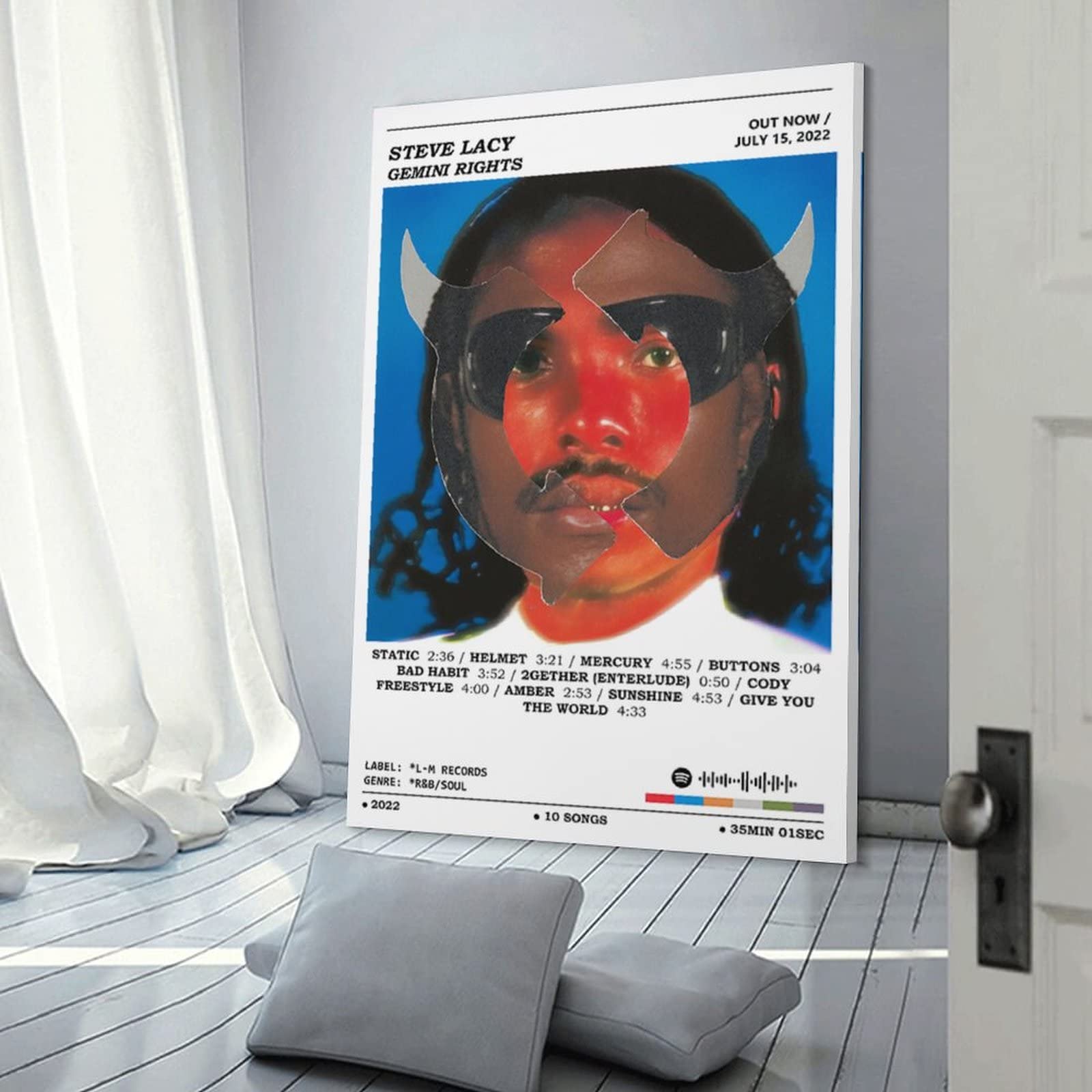 Steve Lacy - Gemini Rights Posters for Room Aesthetic 90s Music
